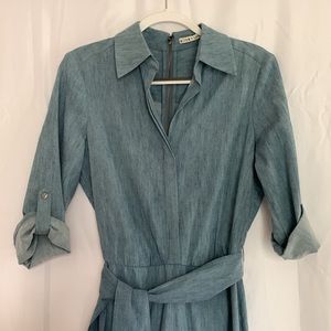 Alice + Olivia Chambray Jumpsuit. Like new.
